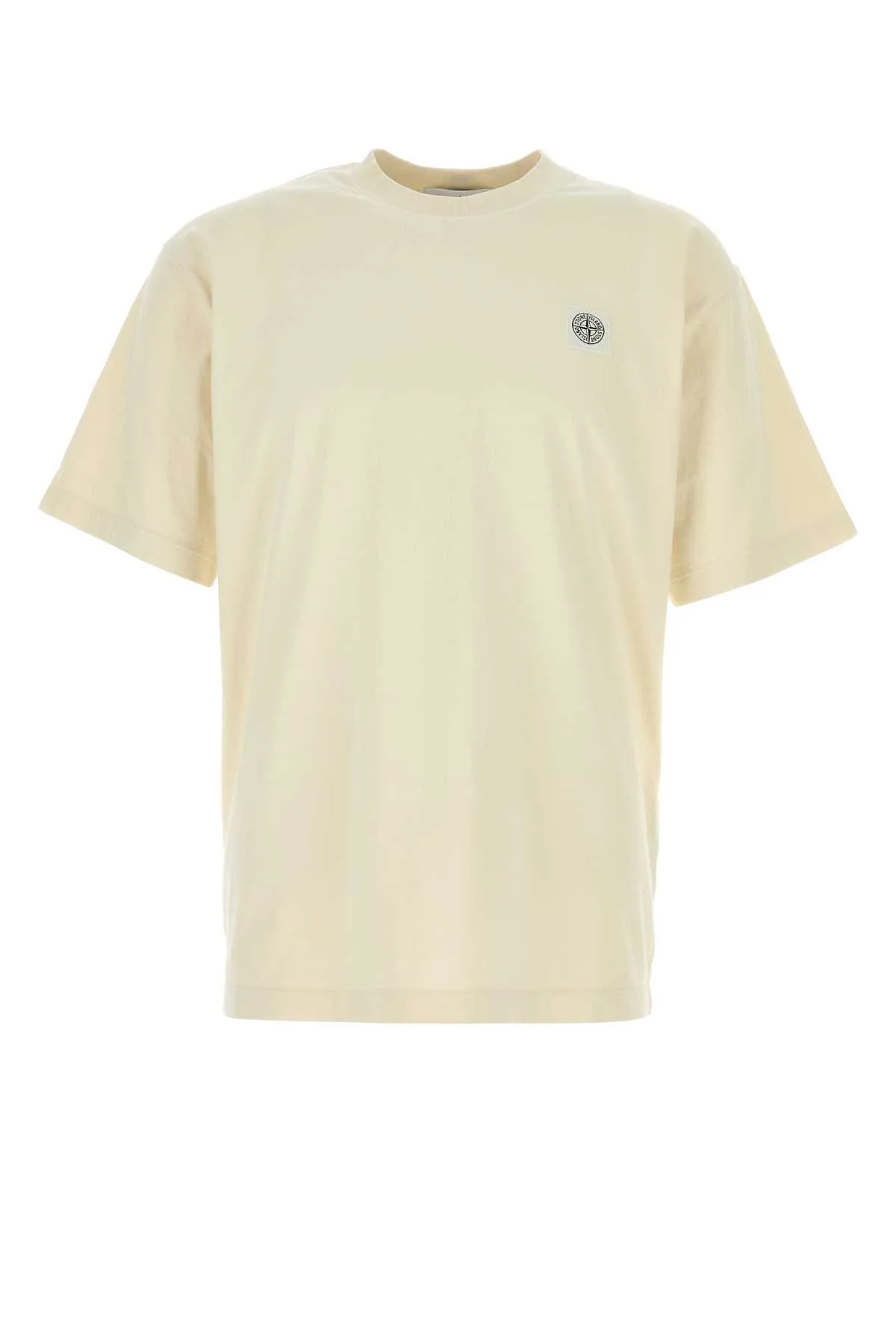 Cream Cotton T-shirt