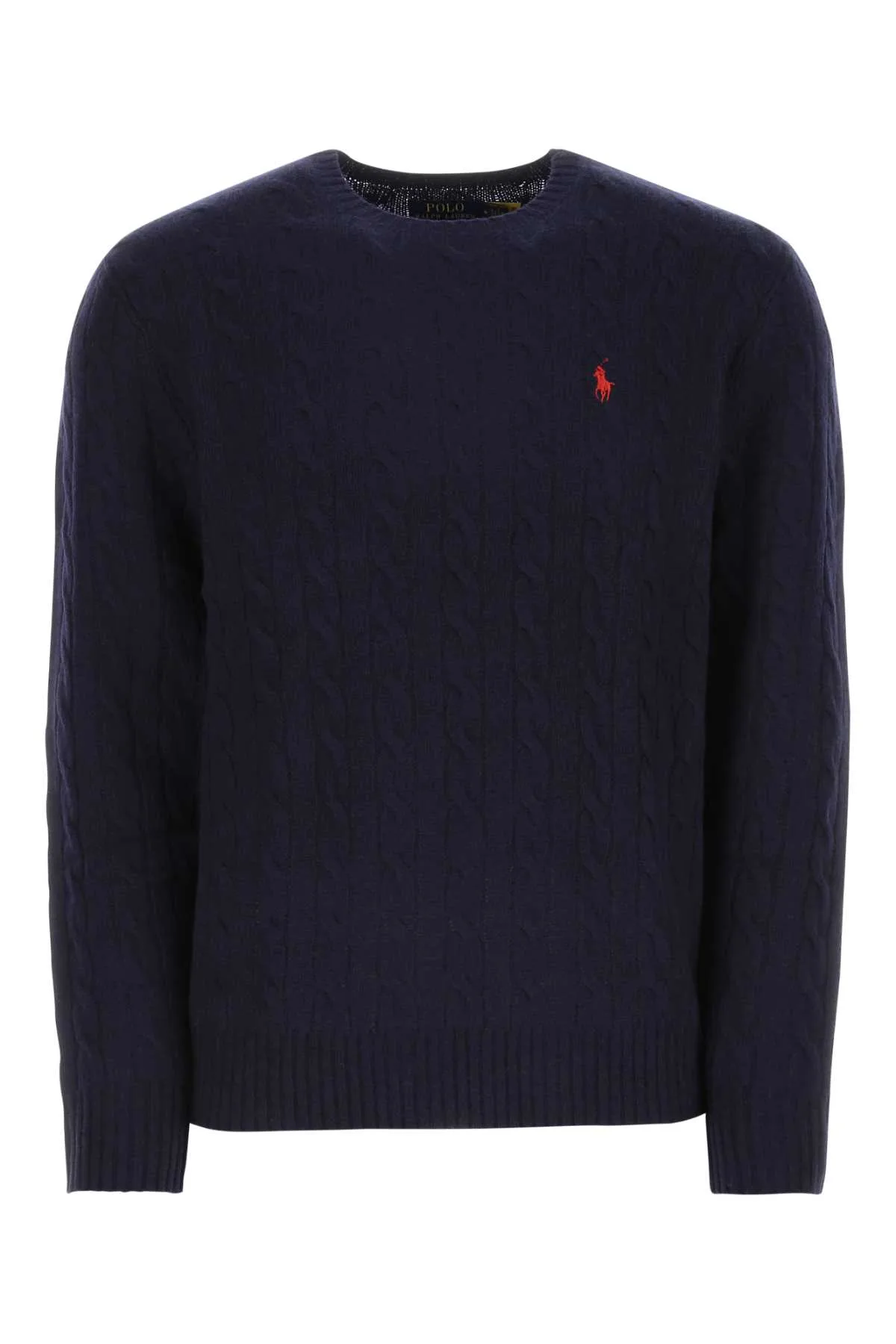 Midnight Blue Wool Blend Sweater