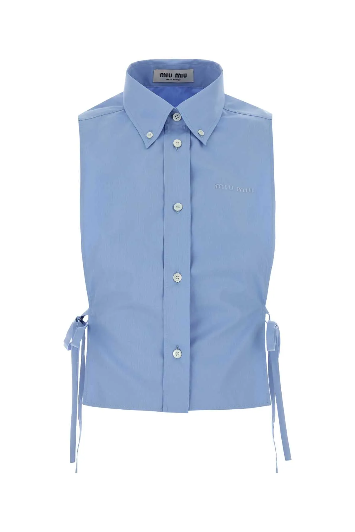 Cerulean Blue Poplin Shirt