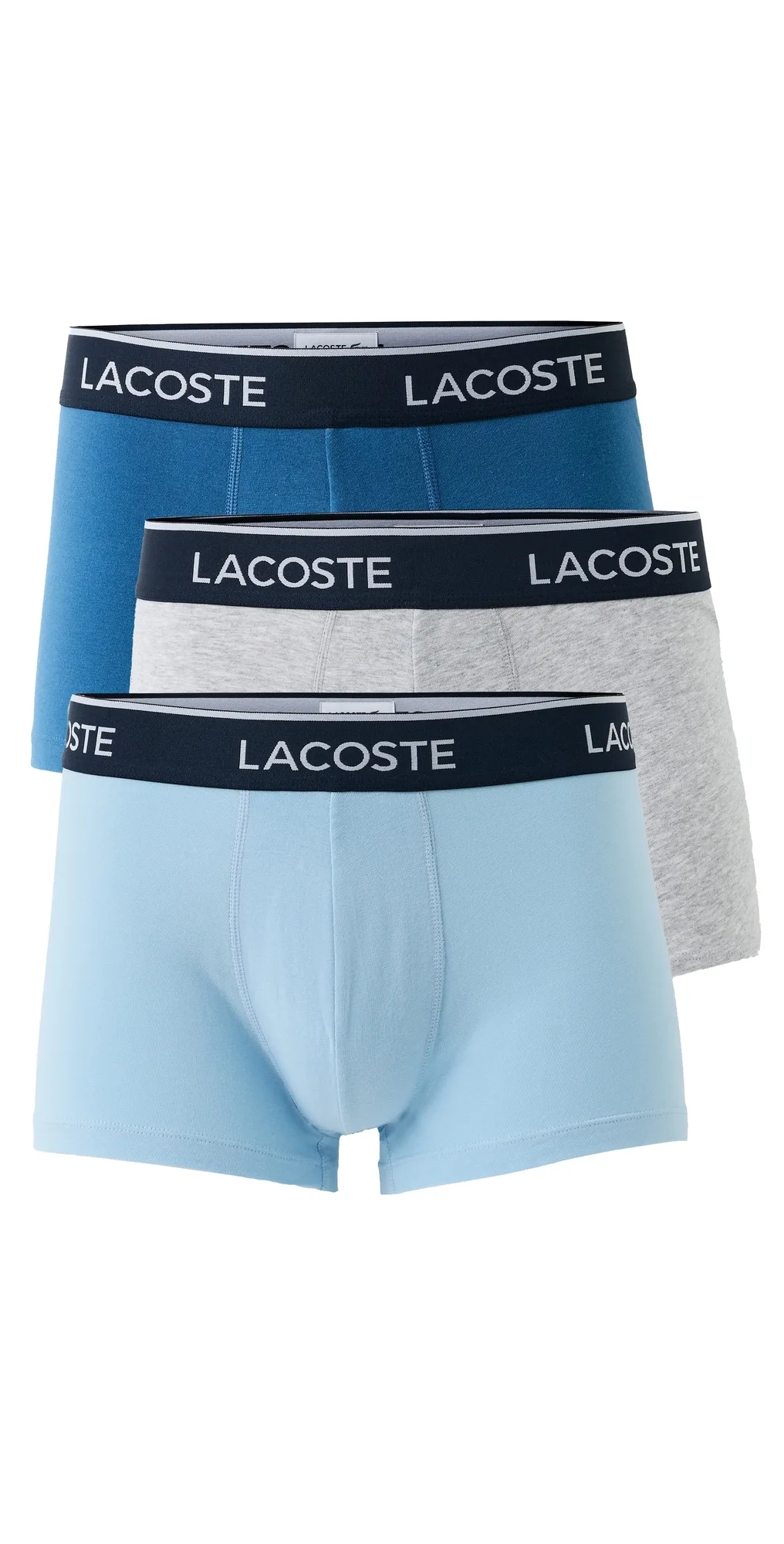 Cotton Stretch Jersey Trunks 3 Pack