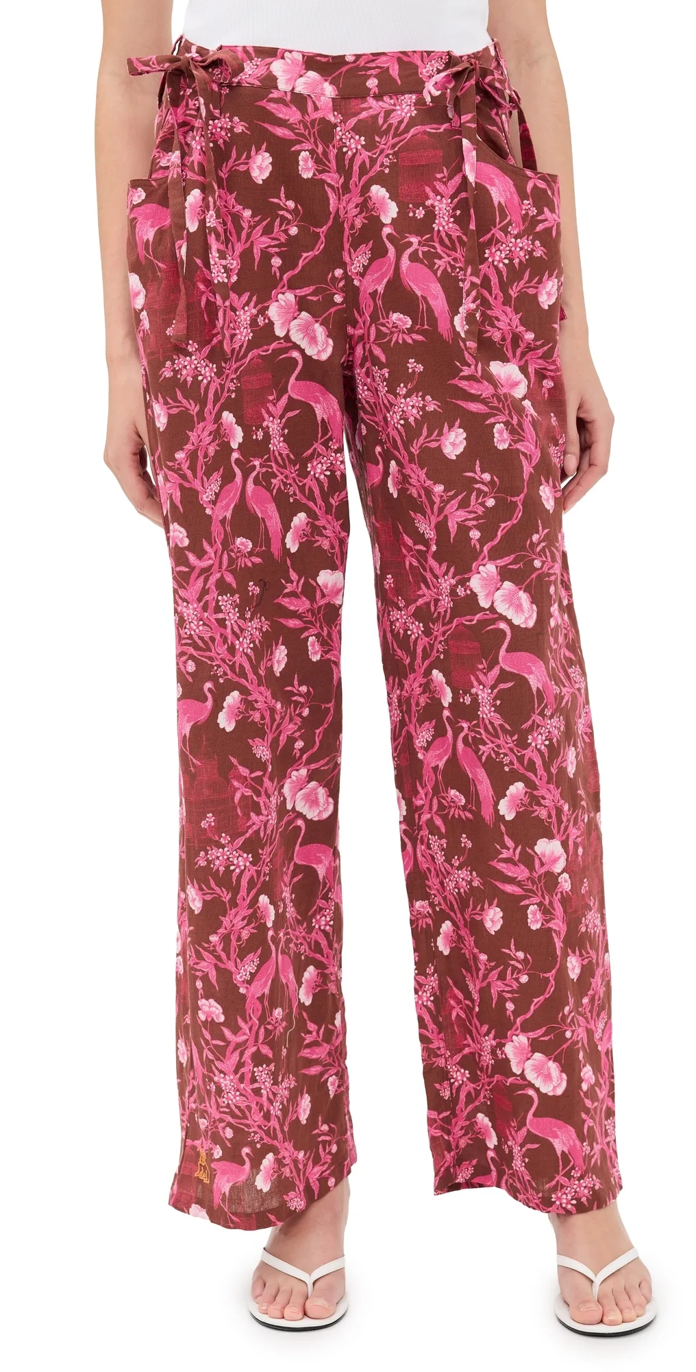 Move and Groove Snap Pants by Coniglio Palm Beach