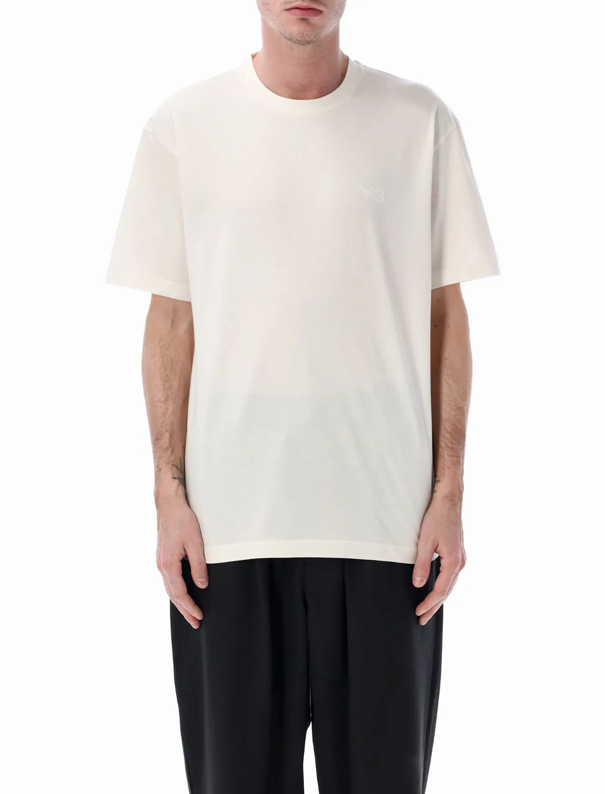 White Jersey Regular T-shirt