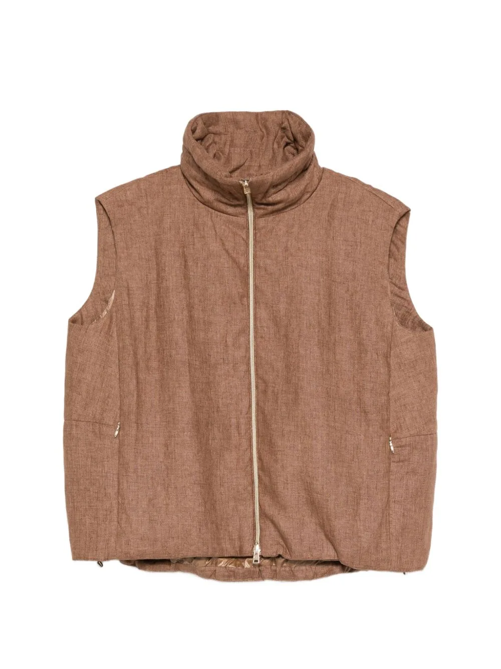 Nylon Zipped Vest