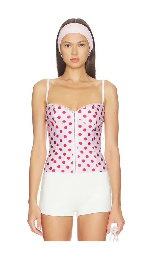 The Caroline Corset in White. by Bella Venice
