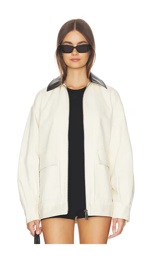 Holden Jacket in Cream. by ANINE BING