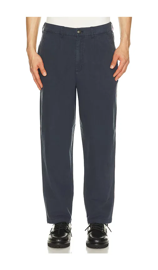 Cotton Linen Relaxed Trousers
