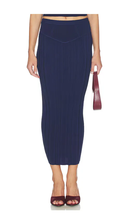 Three Way Rib Skirt by fleur du mal