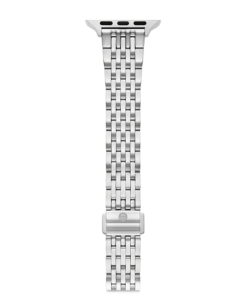 Tapered Seven Link Stainless Bracelet Band for Apple Watch, 38-49mm by Michele