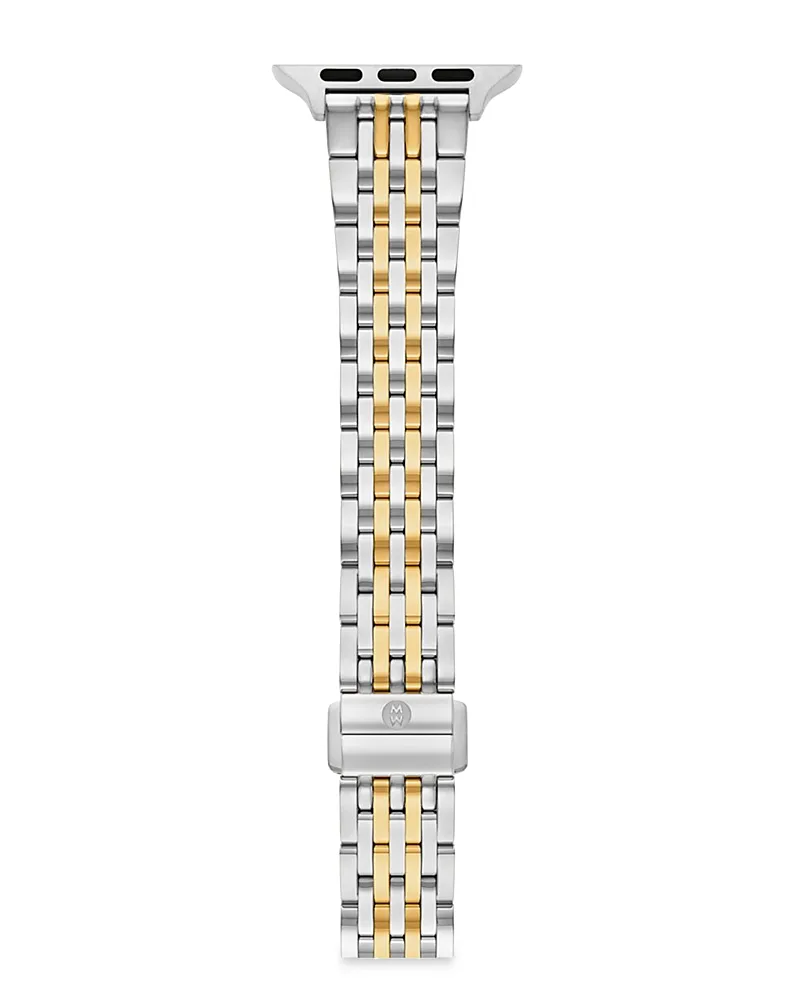 Tapered Seven Link Stainless Bracelet Band for Apple Watch, 38-49mm
