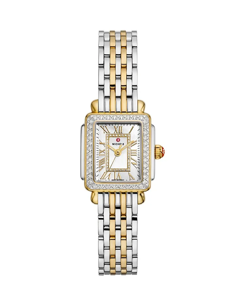 Deco Madison Mini Two Tone Watch, 23mm x 24mm