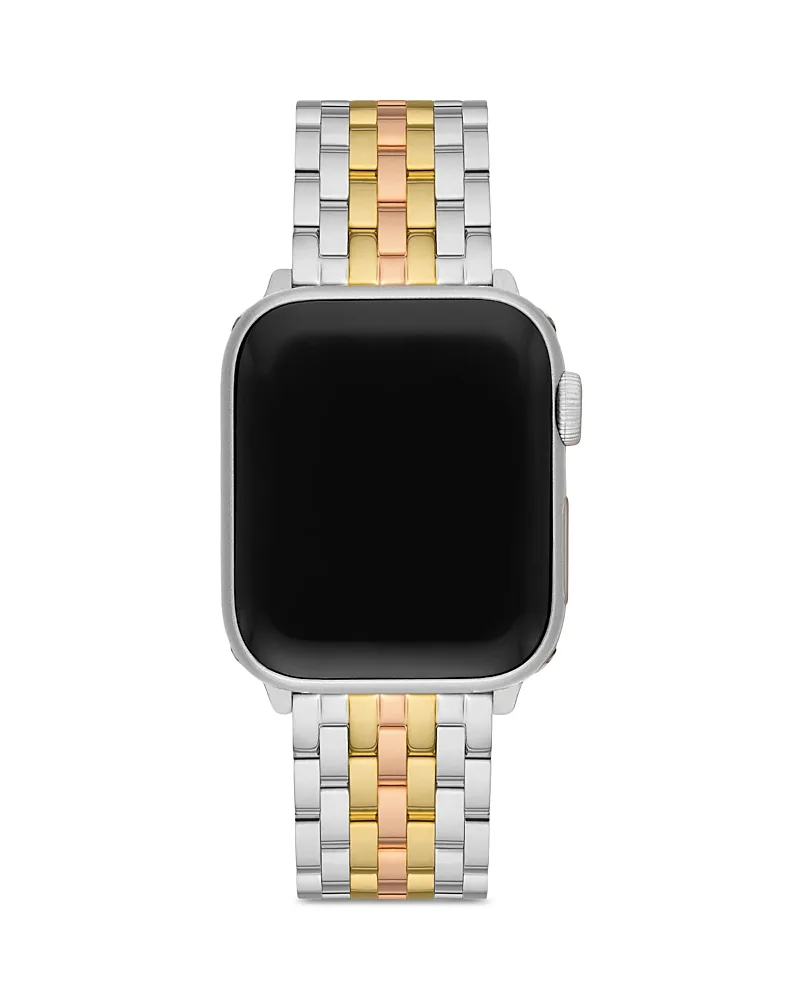 Apple Watch Tri-Tone 18K Gold-Plated Bracelet, 38-49mm