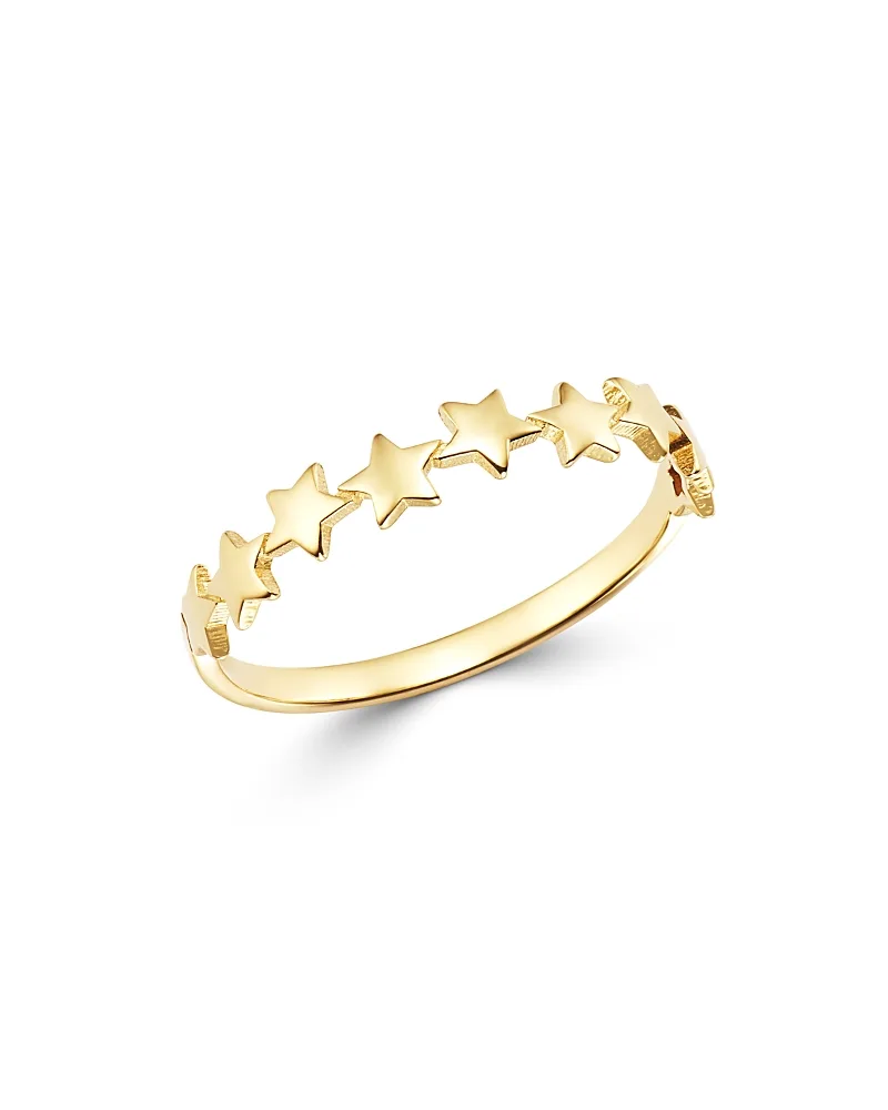 Multi-Star Ring in 14K Yellow Gold