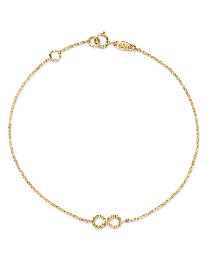Infinity Bracelet in 14K Yellow Gold