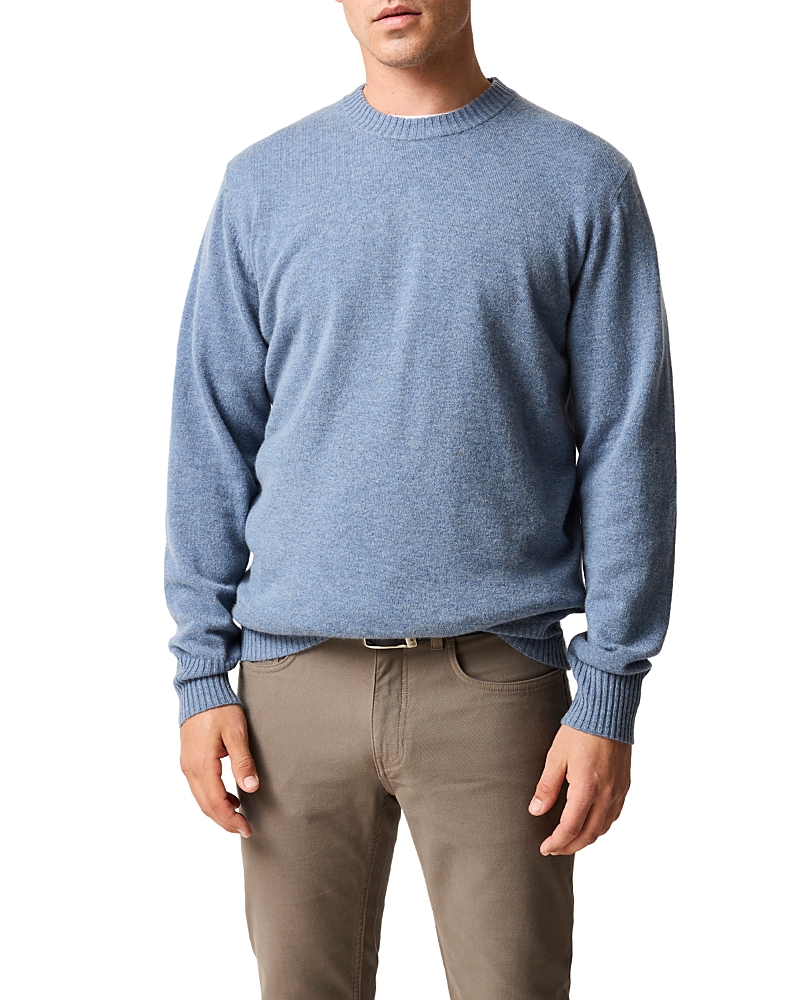 Stewart Island Wool & Cashmere Crewneck Sweater by Rodd & Gunn