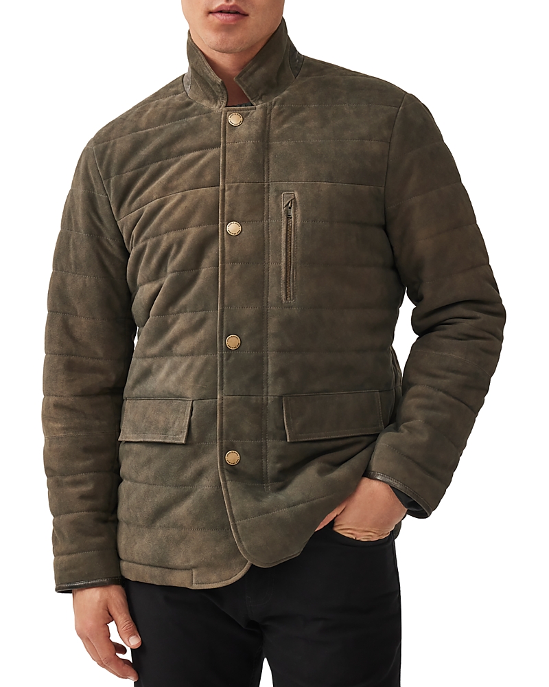 Savill Road Quilted Leather Jacket
