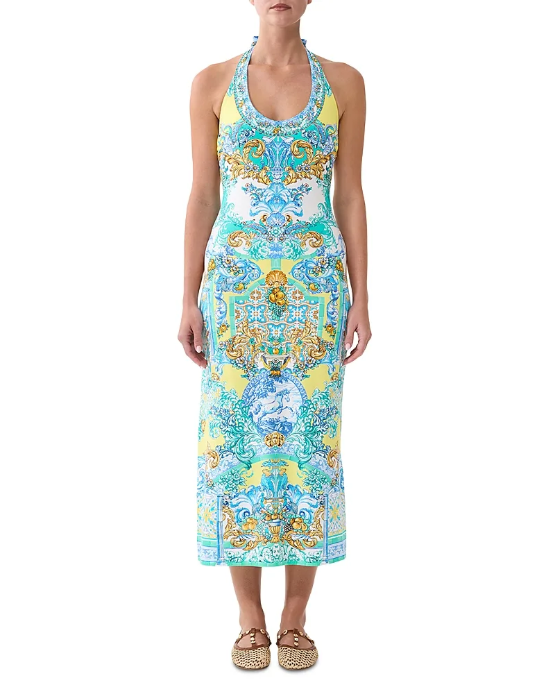 Jersey Halter Dress