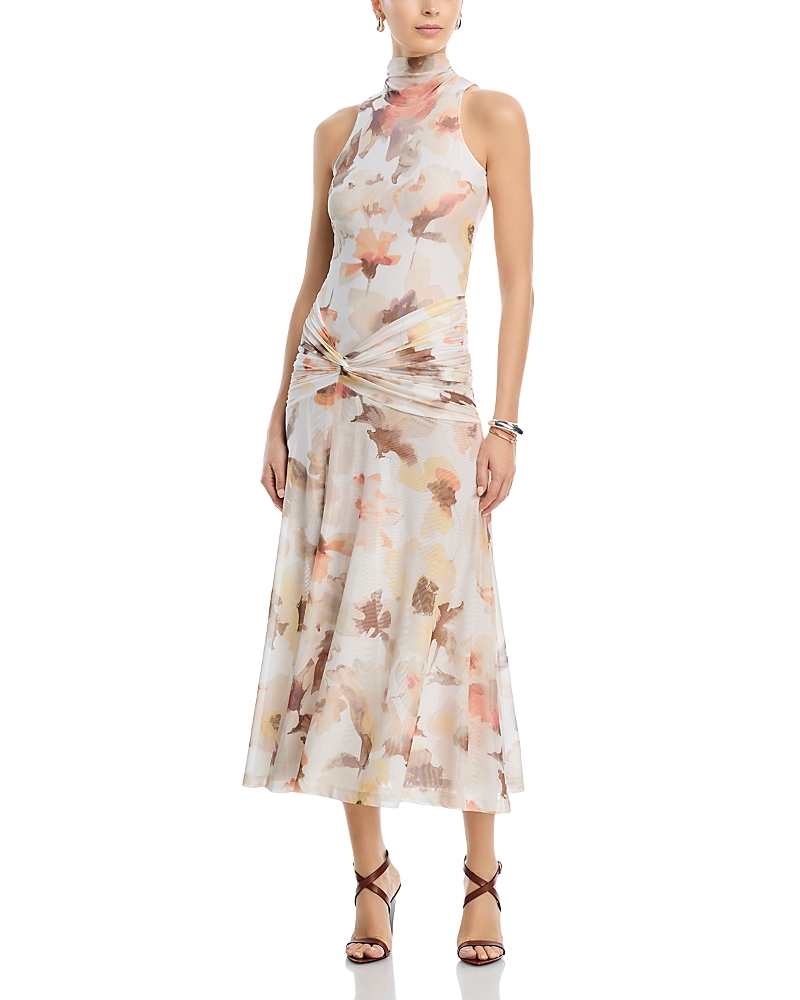 Leanna Gathered Front Dress