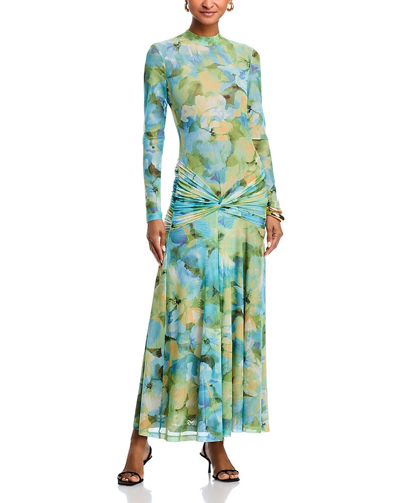 Lea Floral Mesh Dress