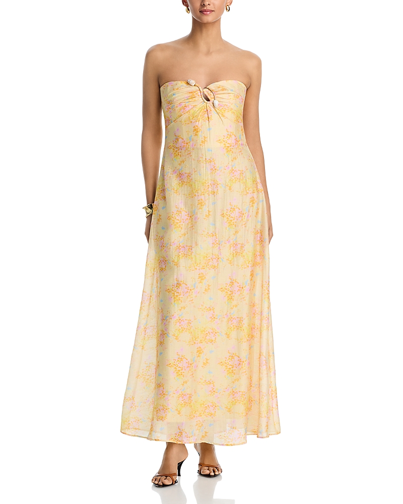Amina Strapless Maxi Dress