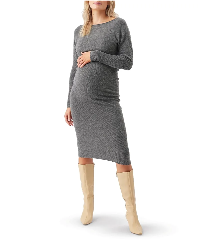 Tobie Off Shoulder Knit Dress