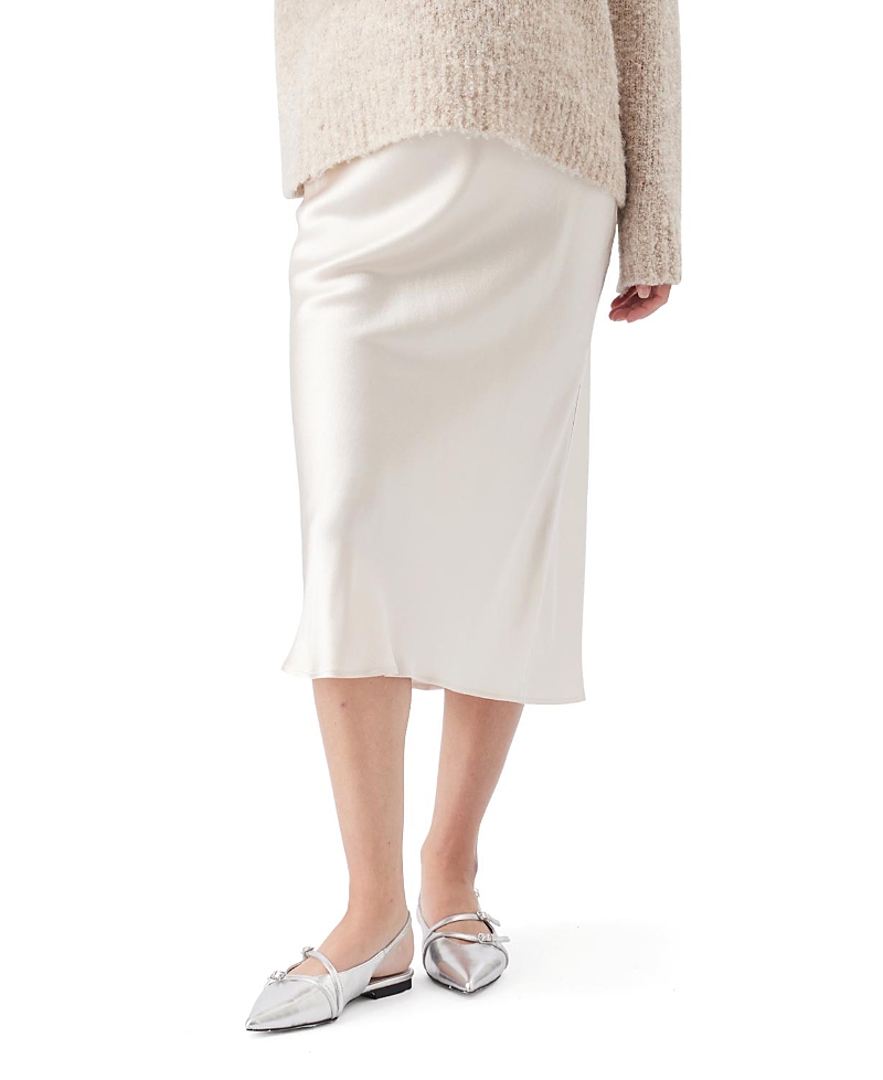 Crystal Satin Skirt by Ripe Maternity