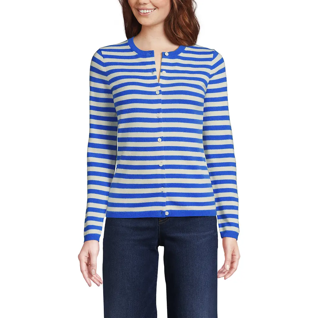 Cashmere Cardigan Sweater by Lands' End