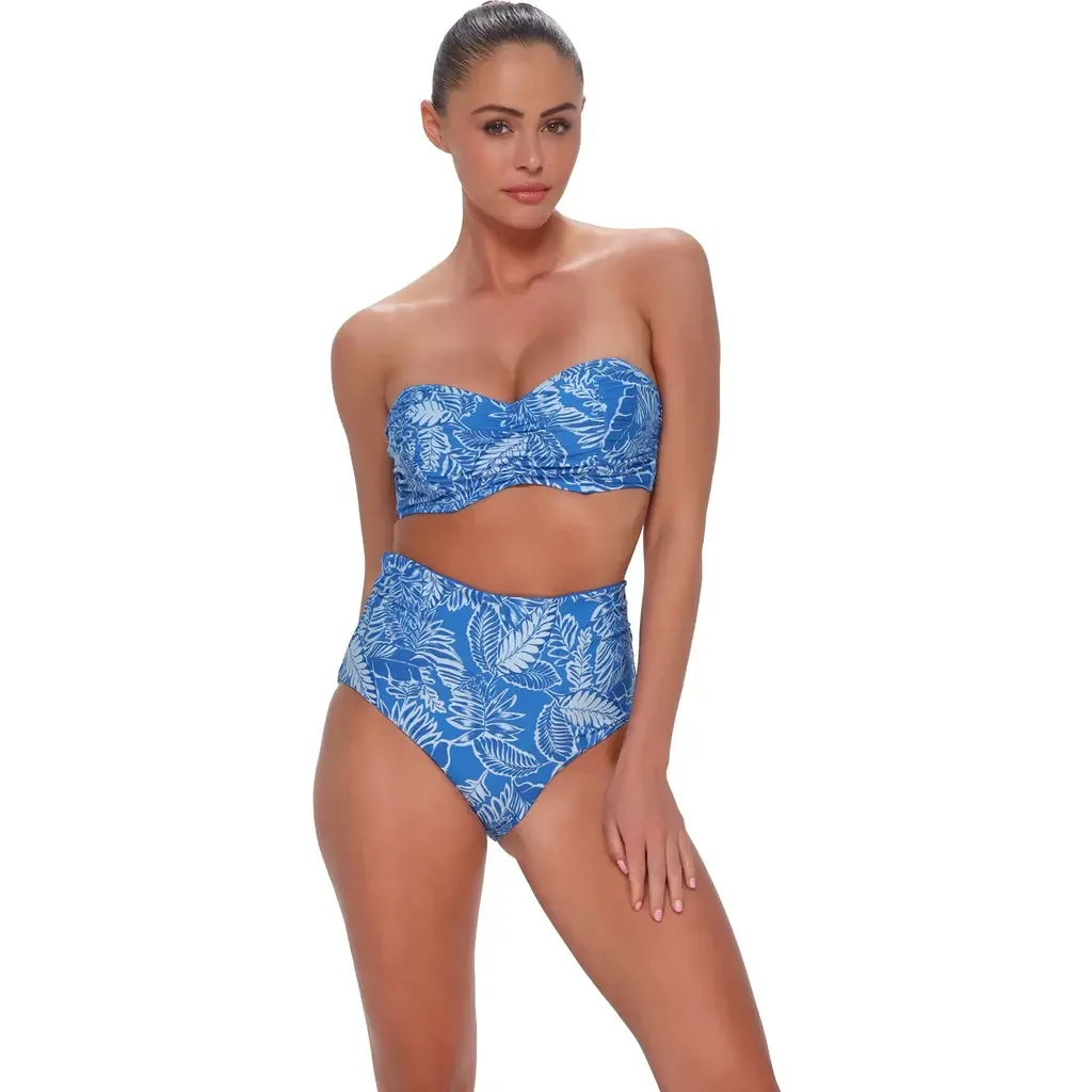 Loretta Bandeau Bikini Swimsuit Top - D Cup