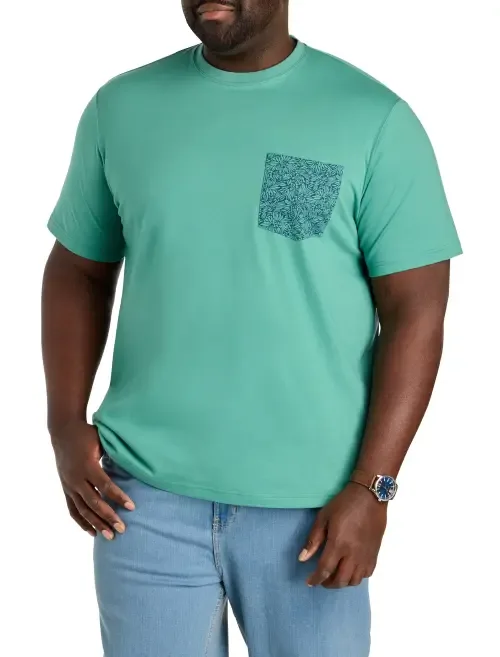 Moisture-Wicking Printed Pocket T-Shirt V2