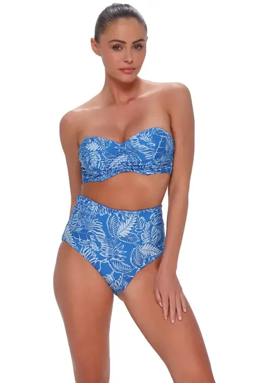 Loretta Bandeau Bikini Swimsuit Top - DD Cup by Sunsets