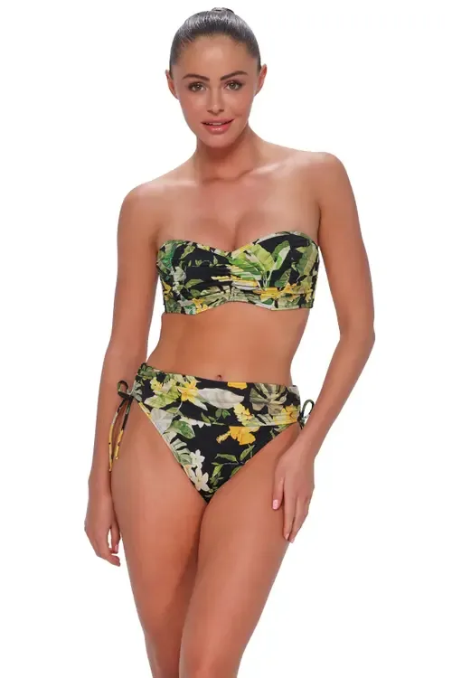 Loretta Bandeau Bikini Swimsuit Top - F Cup