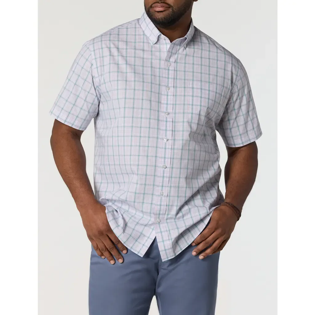Large Plaid Tech Sport Shirt V2