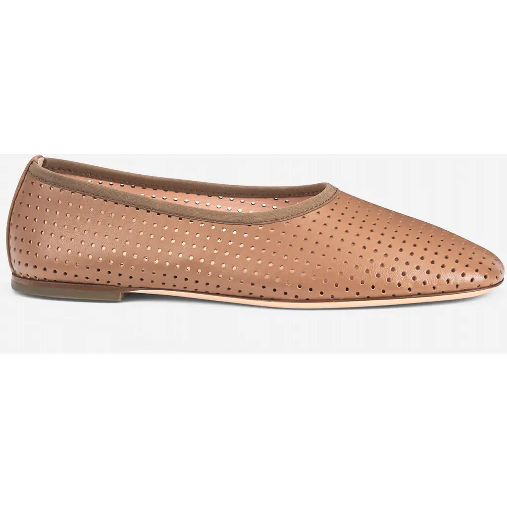 Lucy Perforated Ballet Flat