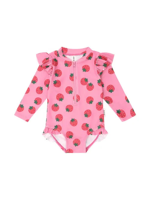Fields Forever Frill Swimsuit by Huxbaby