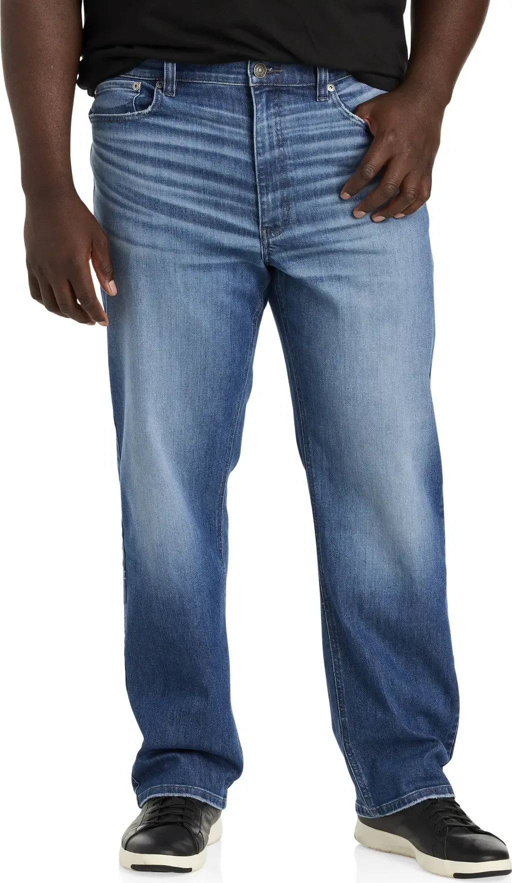Relaxed-Fit Stretch Jeans