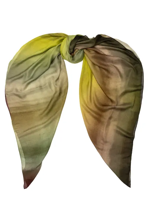 Etna - Modal Silk Scarf Shawl