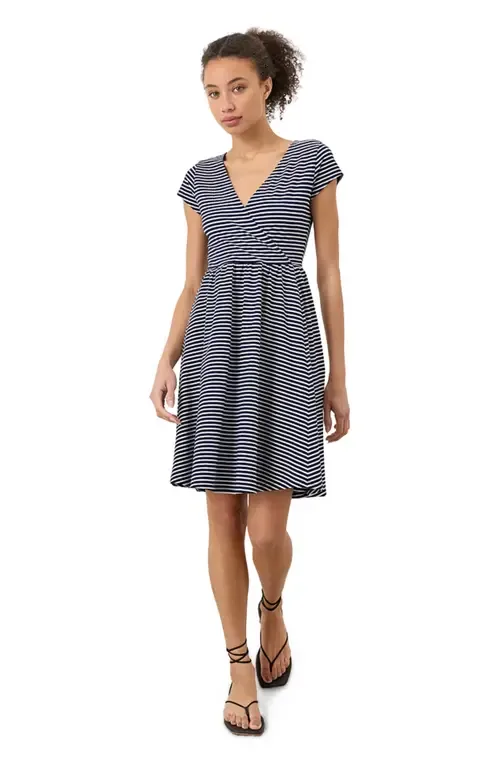 Fit & Flare Crossover Dress by Pact