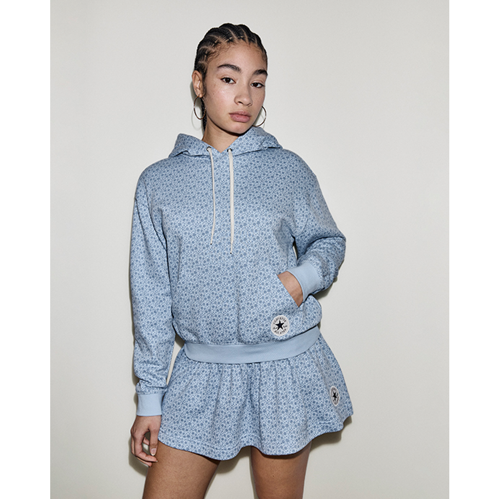 Women's Chuck Floral Hoodie in Clear Skies at Nordstrom, Size by Converse