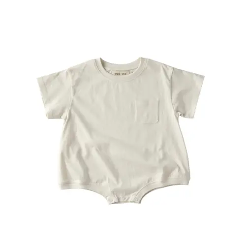 Cory Pocket Romper in Marshmallow at Nordstrom, Size