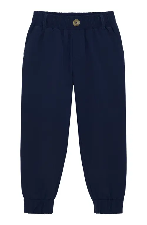 Boys Dress Jogger Pant in Navy at Nordstrom, Size by Courtside Kids
