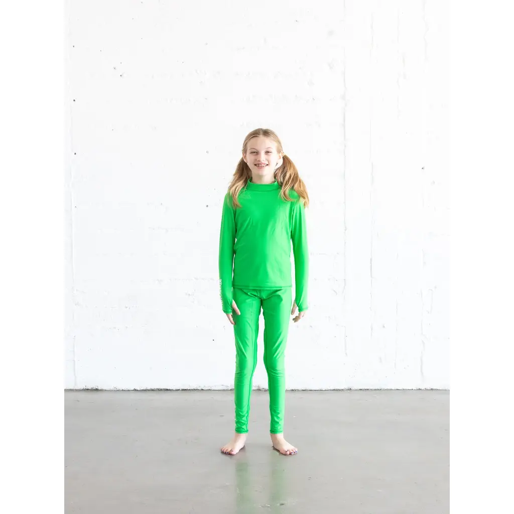 Girls' Rash Guard Swim Top - UPF 50+ in Kelly Green at Nordstrom, Size
