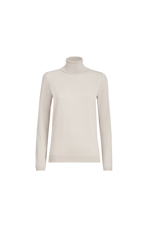 Cashmere and silk Sparkling sweater in Pearl Grey at Nordstrom, Size