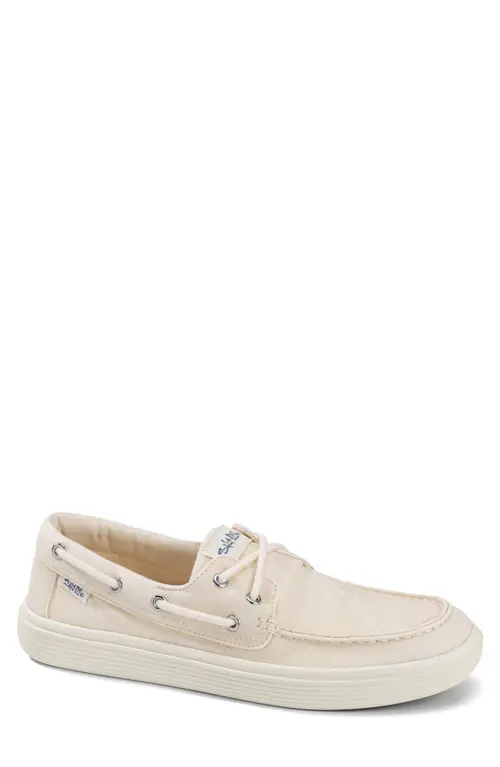 The Mariner Boat Shoe in Off White at Nordstrom, Size