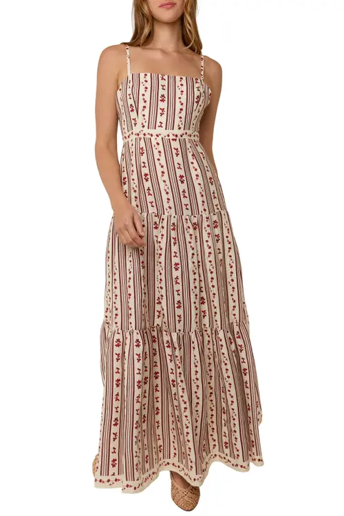 Celine Maxi Dress in Raye Fleur at Nordstrom, Size