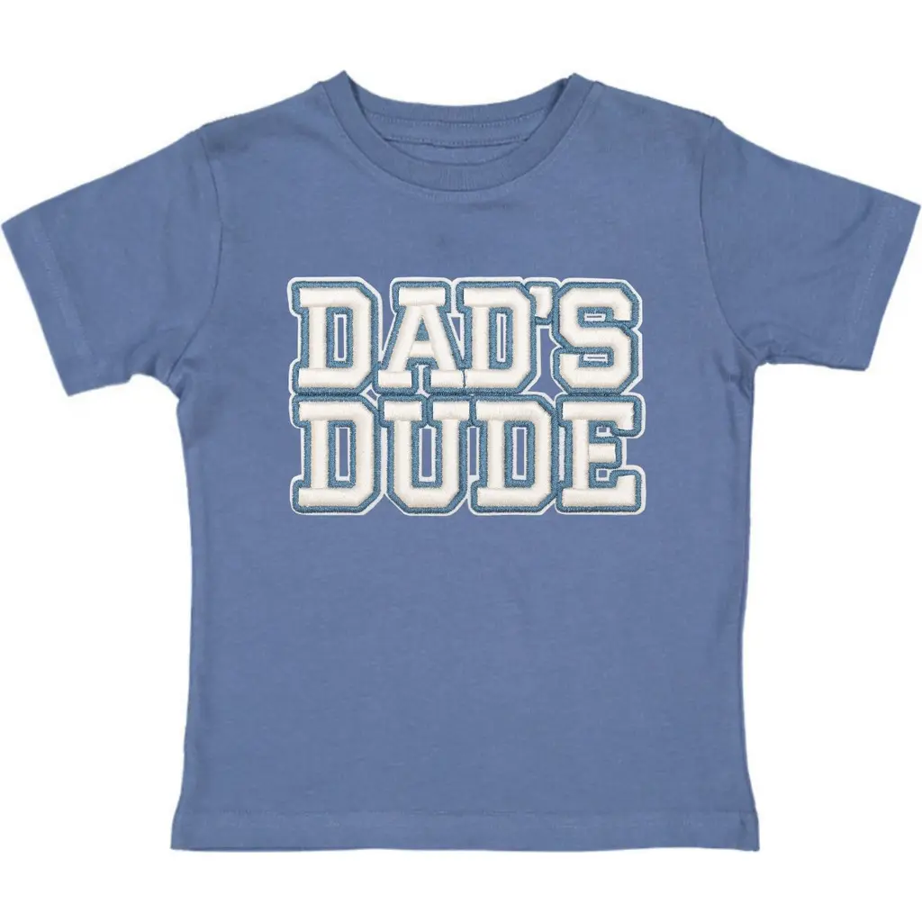 Dad's Dude Patch Short Sleeve T-Shirt in Indigo at Nordstrom, Size by Sweet Wink