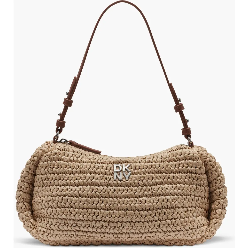 Remy Top-Zip Shoulder Bag in Black/natural at Nordstrom