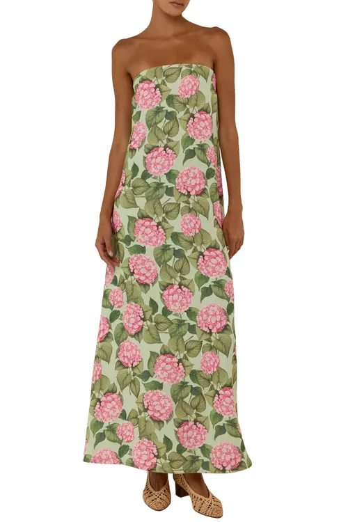 Alessia Dress in Pink Jardin at Nordstrom, Size