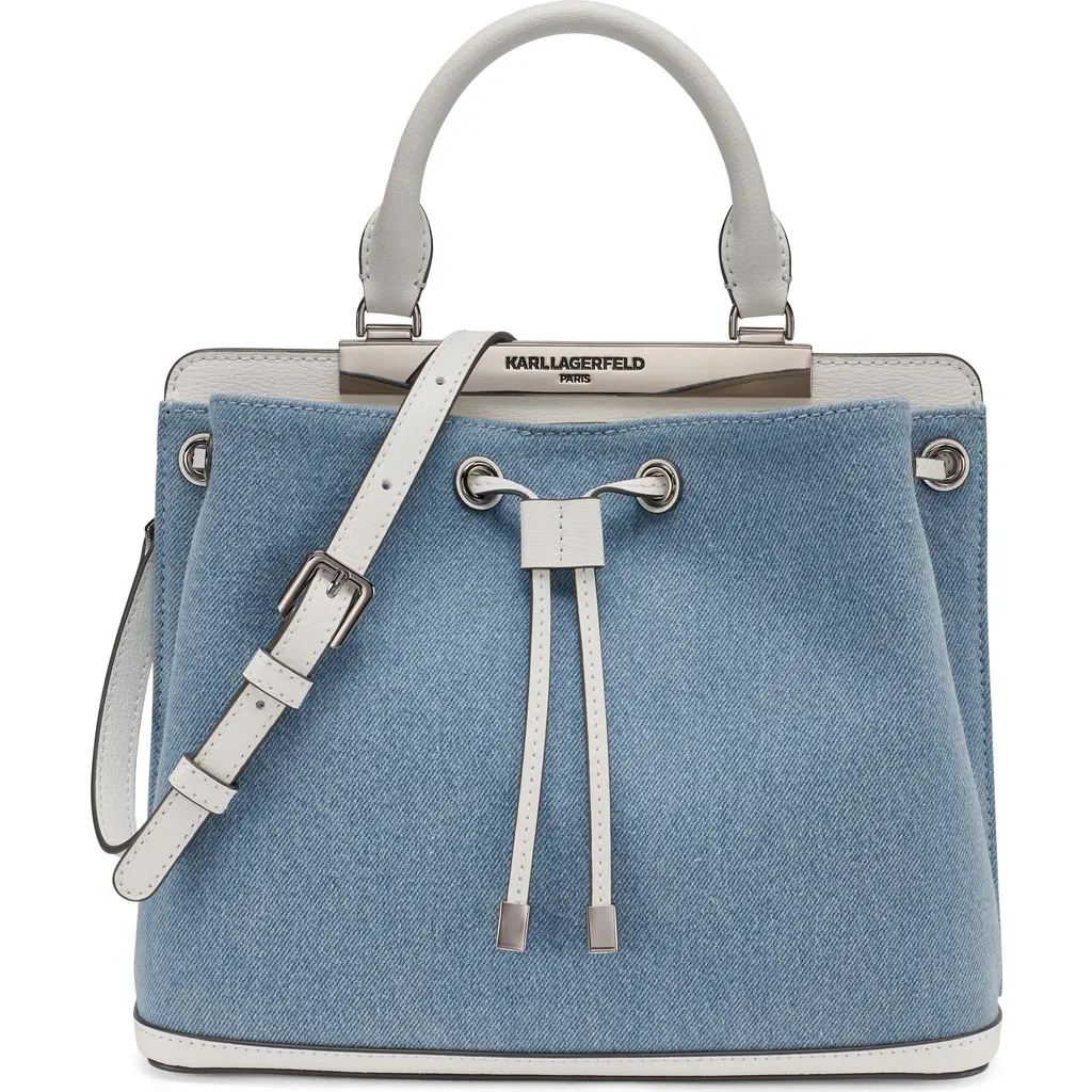 Evelina Denim Bucket in Light Denim at Nordstrom