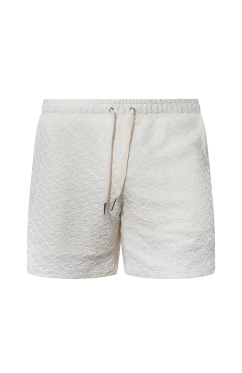 Miles Swim Shorts in Cream at Nordstrom, Size