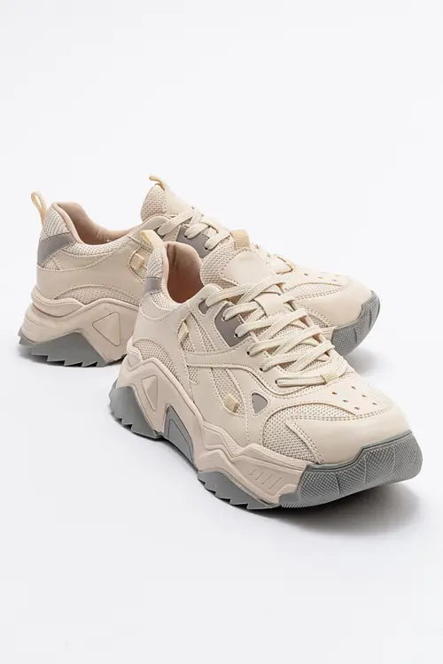 Loretta Platform Sneakers in Ecru at Nordstrom, Size
