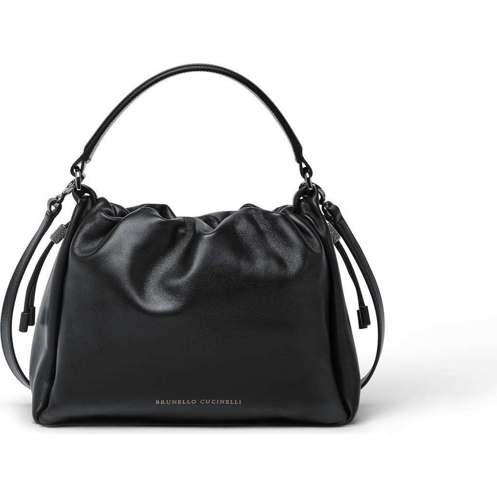 Small Soft Leather Mellow Bucket bag in Black at Nordstrom